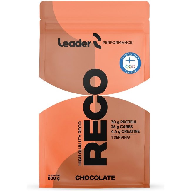 Белково-углеводная смесь с шоколадом Leader Reco 800 г