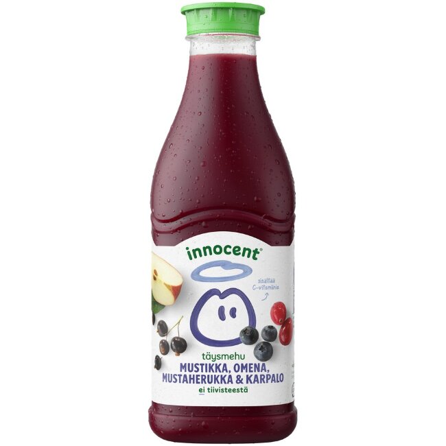 Сок Innocent с черникой, яблоком, чёрной смородиной и клюквой 900 мл Сок Innocent с черникой, яблоком, чёрной смородиной и клюквой 900 мл