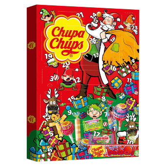 Большой Рождественский адвент-календарь "Чупа-Чупс" 210,6 гр