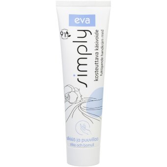 Увлажняющий крем для рук Eva Simply, содержит шелк и хлопок Увлажняющий крем для рук Eva Simply, содержит шелк и хлопок