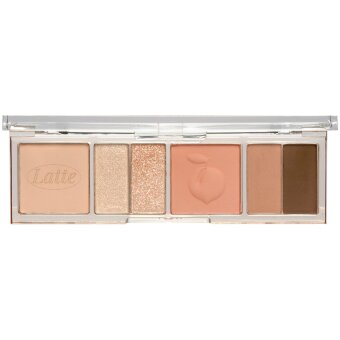 Палетка теней для век Soft Mood Eye Palett, 01 Peach Latte, 6 гр