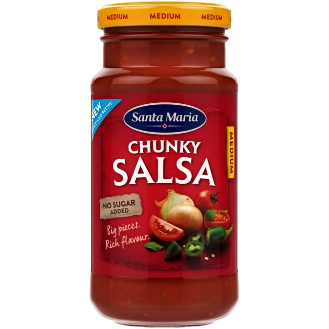 Соус сальса Chunky Santa Maria 230 гр средний по остроте