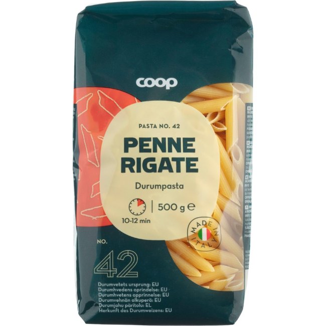 Макароны ригате Coop 500 гр