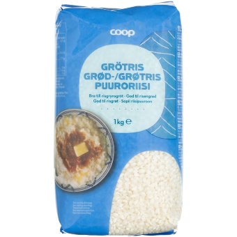 Круглый рис для каши Coop 1 кг Круглый рис для каши Coop 1 кг