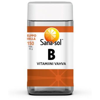 Витамин B Vitamiini Vahva B 150 таблеток Sana-Sol Витамин B Vitamiini Vahva B 150 таблеток Sana-Sol