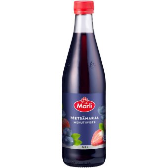 Концентрат сока из лесных ягод Marli Metsämarja 500 мл Концентрат сока из лесных ягод Marli Metsämarja 500 мл