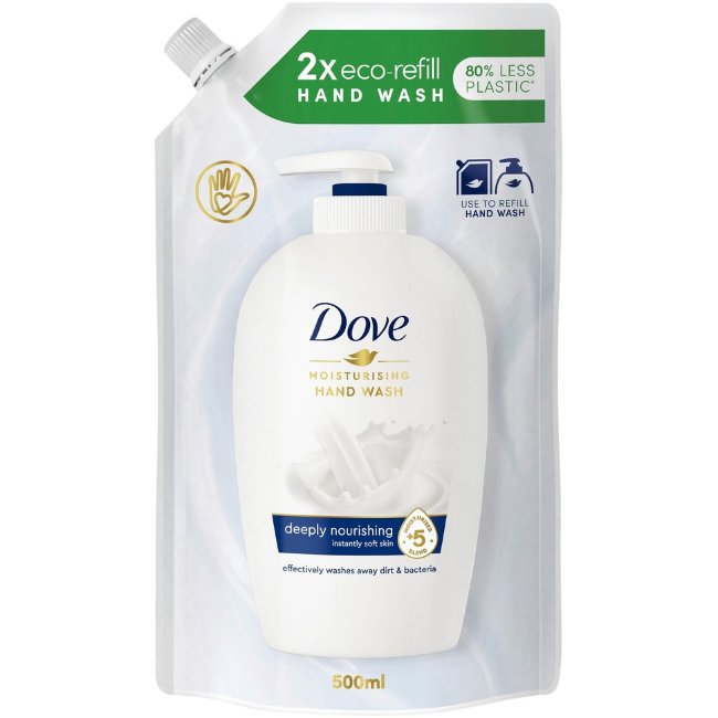 Жидкое мыло (мягкая упаковка) Dove Beauty Cream 500 мл
