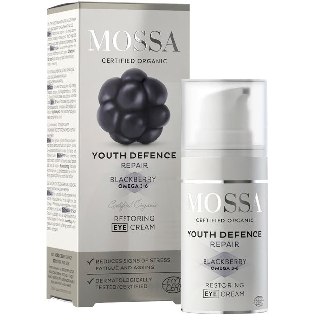 Восстанавливающий крем для кожи вокруг глаз Mossa YOUTH DEFENCE, 15 мл