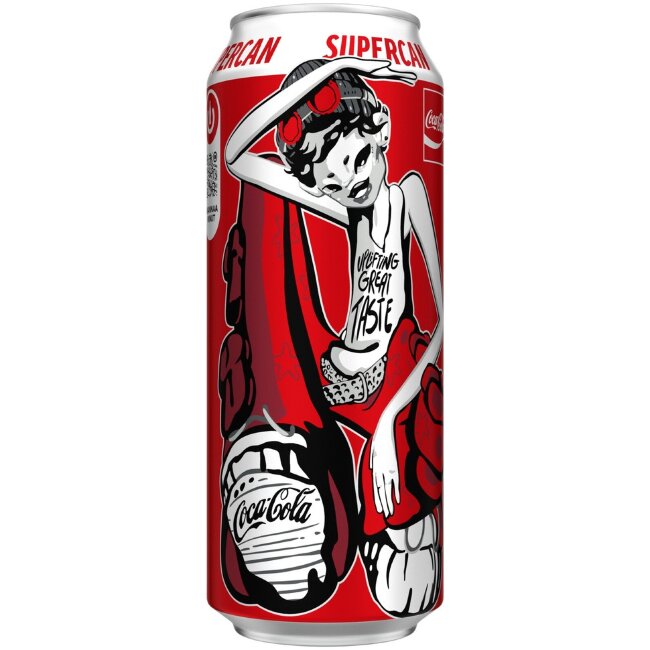 Безалкогольный напиток Coca-Cola Original Taste в банке 0,5 л