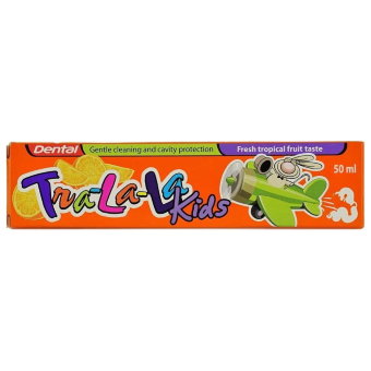 Детская зубная паста со вкусом шоколада Tra-la-la ( 3-6 лет ) 50 мл Детская зубная паста со вкусом шоколада Tra-la-la ( 3-6 лет ) 50 мл
