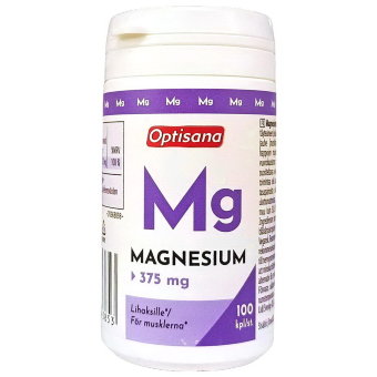 Магний OPTISANA MAGNESIUM 375мг 100 таб. Магний OPTISANA MAGNESIUM 375мг 100 таб.