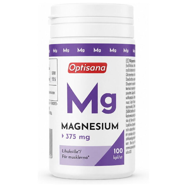 Магний OPTISANA MAGNESIUM 375мг 100 таб.