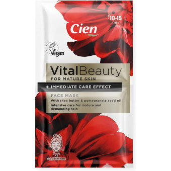 Маска для лица Cien Vital 2 шт Маска для лица Cien Vital 2 шт
