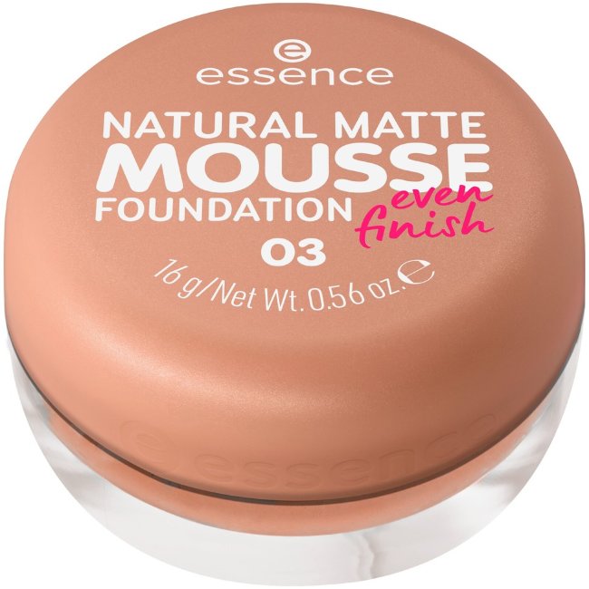 Тональный мусс essence natural matte 03 16 гр Тональный мусс essence natural matte 03 16 гр