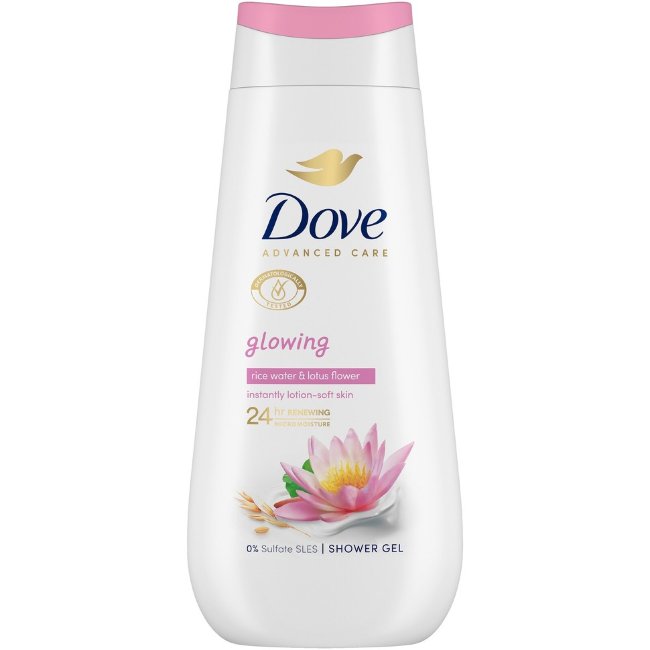Жидкое мыло для душа Dove Advanced Care Glowing 225 мл Жидкое мыло для душа Dove Advanced Care Glowing 225 мл