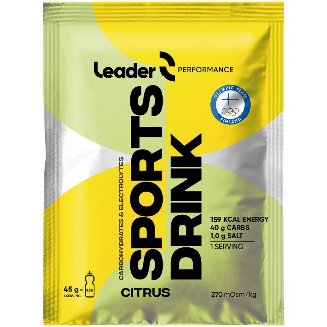 Спортивный напиток Leader Performance со вкусом цитруса 45 гр Спортивный напиток Leader Performance со вкусом цитруса 45 гр