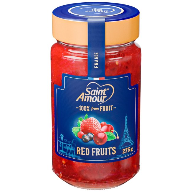Варенье Saint Amour с красными ягодами 275 гр