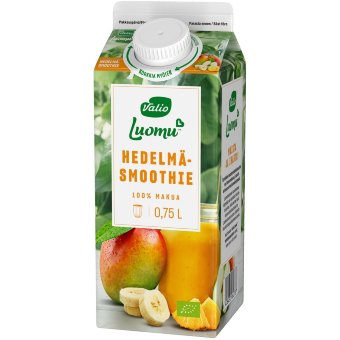 Фруктовое смузи яблочно-ананасовое Valio Luomu 750 мл Фруктовое смузи яблочно-ананасовое Valio Luomu 750 мл
