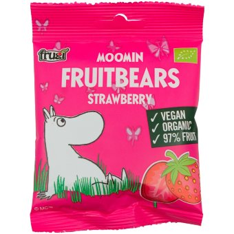 Фруктовые мишки Moomin клубника 40 гр