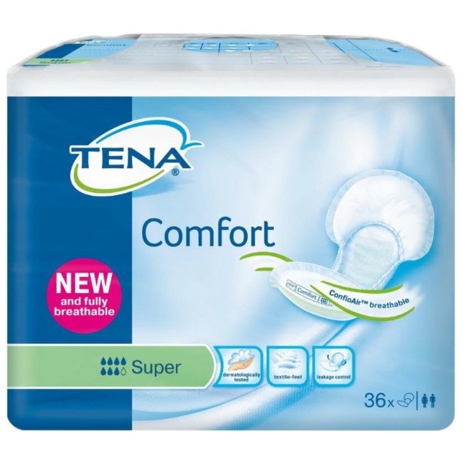 Прокладки урологические Tena Comfort Super 7/8, 36 шт