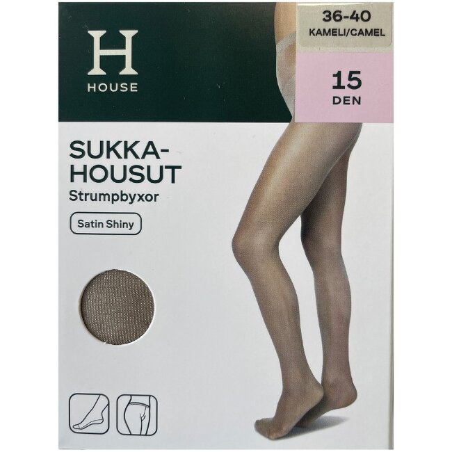 Колготки House Satin Shiny 15 ден camel, размер 40-44 Колготки House Satin Shiny 15 ден camel, размер 40-44