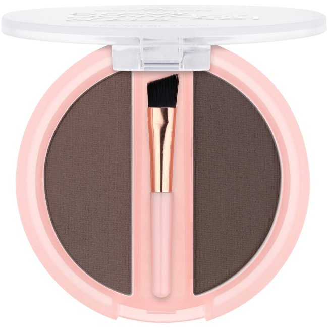 Набор пудровых теней для бровей essence 03 Dark 1.8 гр Набор пудровых теней для бровей essence 03 Dark 1.8 гр