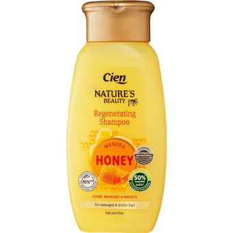 Шампунь регенерирующий "C мёдом манука" Cien NATURES Beauty 300 мл Шампунь регенерирующий "C мёдом манука" Cien NATURES Beauty 300 мл