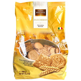 Ассорти песочного печенья Feiny Biscuits Zuccherati 1 кг