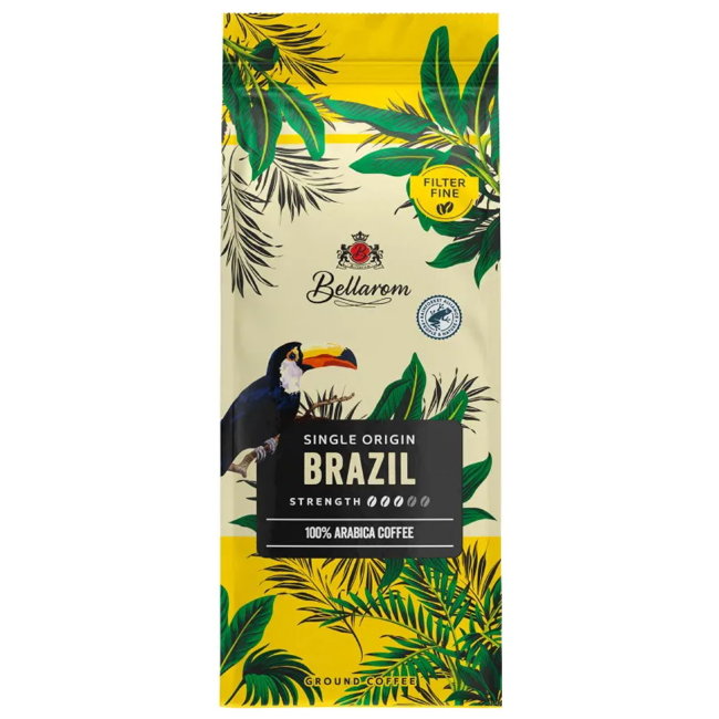 Кофе молотый Bellarom Brazil Single Origin 100% арабика 250 гр Кофе молотый Bellarom Brazil Single Origin 100% арабика 250 гр