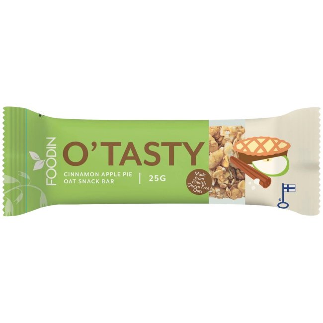 Овсяный батончик Foodin O`Tasty гранола с яблочным пирогом с корицей 25 гр