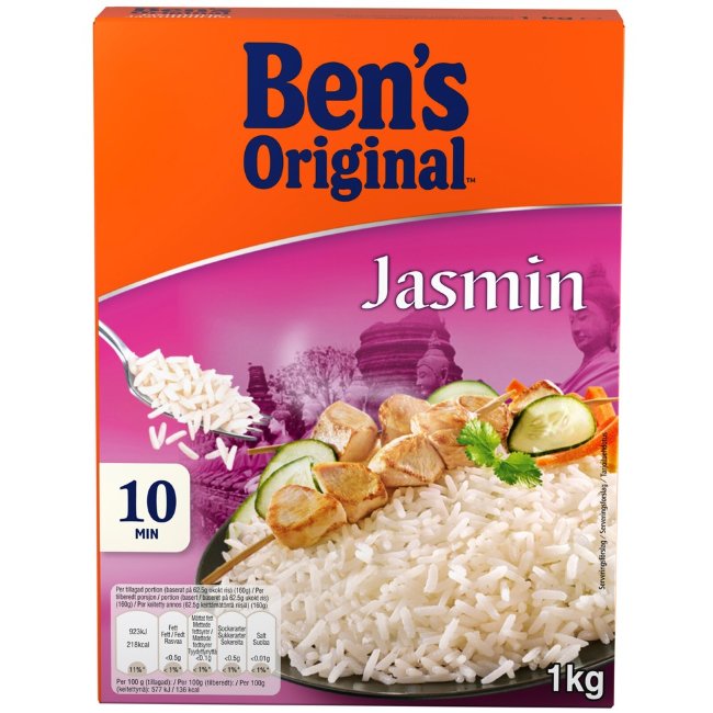 Рис жасмин Ben's Original 1 кг