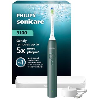Электрическая зубная щетка Philips Sonicare 3100 HX4033/26 серая