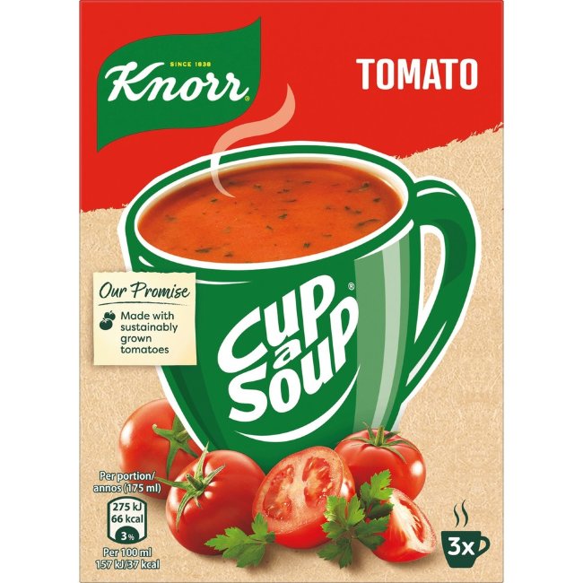 Суп Knorr Cup a Soup томатный (уп 3 шт) 54 гр