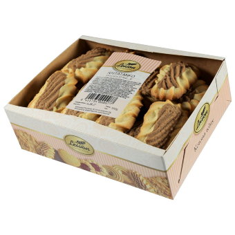 Печенье с ванилью и какао Leivon 500 гр