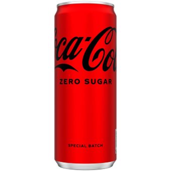Безалкогольный напиток Coca-Cola Zero Sugar в банке 0,33 л