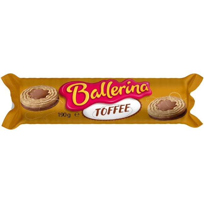 Тофлейное печенье с начинкой Kantolan Ballerina 190 гр