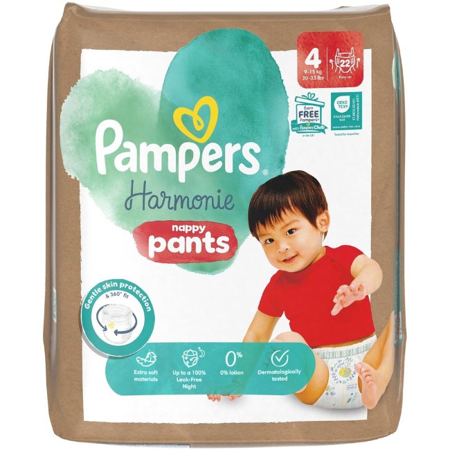 Подгузники-шорты Pampers Harmonie S4 9-15 кг 22 шт Подгузники-шорты Pampers Harmonie S4 9-15 кг 22 шт