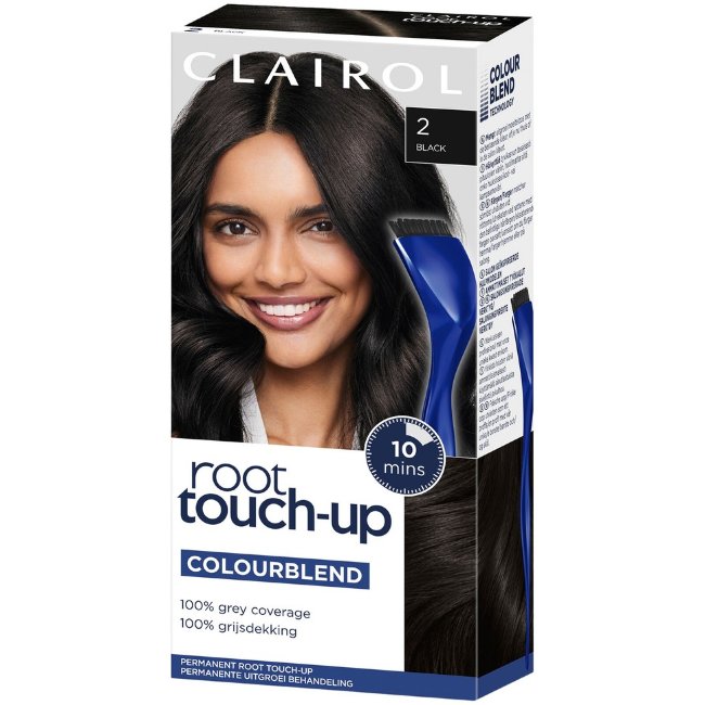 Краска для корней волос Clairol Root touch-up 2 черный