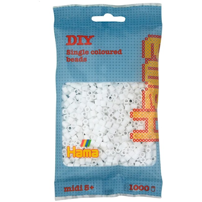 Бусы для глажки Hama 1000 шт белые
