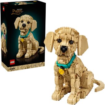 Конструктор LEGO® Icons 11384 щенок золотистого ретривера