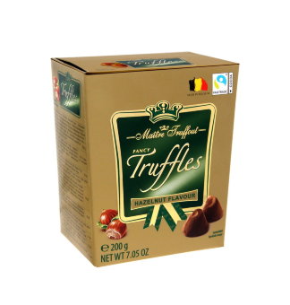 Трюфели с лесным орехом Maitre Truffout Hazelnuts 200 гр