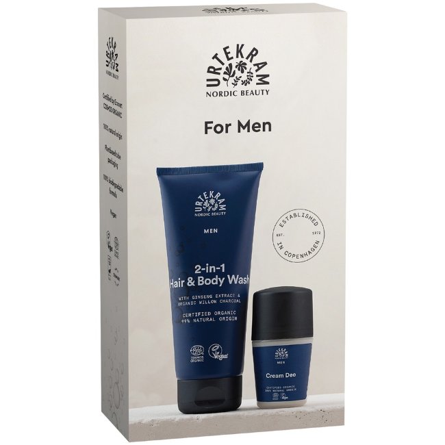 Подарочный набор URTEKRAM Men крем-дезодорант и гель для душа (уп 2 шт) Подарочный набор URTEKRAM Men крем-дезодорант и гель для душа (уп 2 шт)