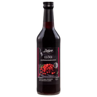 Безалкогольный брусничный глинтвейн Deluxe 500 мл Безалкогольный брусничный глинтвейн Deluxe 500 мл