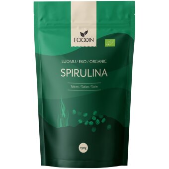 Таблетки со спирулиной Foodin органические 150 гр
