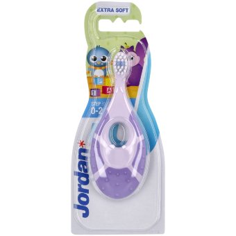 Зубная щетка детская Jordan 0-2 Step-by-Step 1шт Зубная щетка детская Jordan 0-2 Step-by-Step 1шт