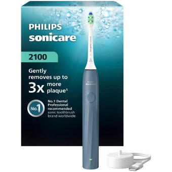 Электрическая зубная щетка Philips Sonicare 2100 HX4021/04 синяя