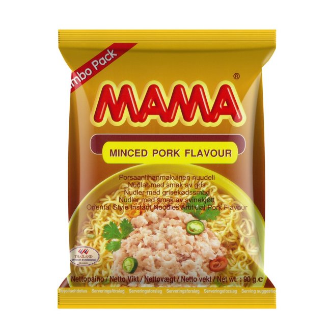 Лапша Mama со вкусом свинины 90 гр