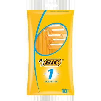 Бритвенные станки Bic 10 шт Sensitive1 Бритвенные станки Bic 10 шт Sensitive1