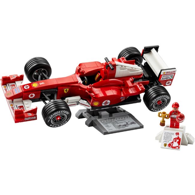 LEGO® Icons Ferrari F2004 и Michael Schumacher