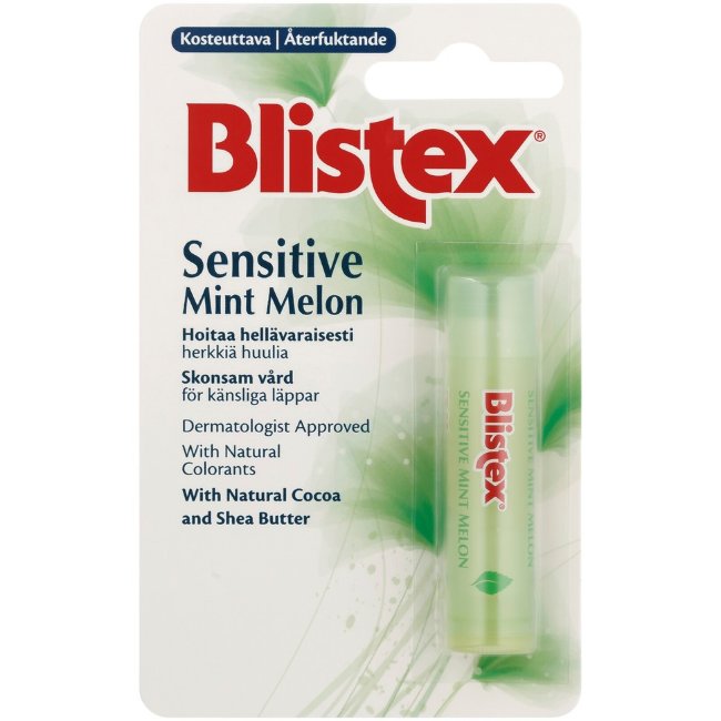 Бальзам для губ Blistex Sensitive Mint Melon 4,25 гр Бальзам для губ Blistex Sensitive Mint Melon 4,25 гр